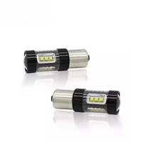 Nouvelle ampoule LED clignotante super lumineuse 16 SMD pour feux de freinage/feux de recul 1156 1157 T20 T25 4014 105SMD 12V 3W en aluminium pour voiture et camion