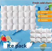 Thermafreze réutilisable Hot Cold Pack Refroidisseurs plats flexibles pour boîtes à lunch Idéal pour le dos