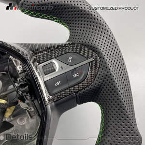 Volant personnalisé en fibre de carbone avec écran LED pour Peugeot 208 308 408 508 2008 3008 4008 5008 SW GT 2017-2026 – Amélioration - Product Image 4