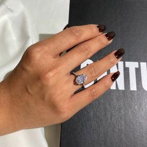 Dylam Wedding <b>Rings</b> <b>Couple</b> <b>Ring</b> Engagement for Women Finger Sterling Silver Engagement - Product Image 6