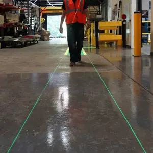 IEC Virtual Line Floor Laser Level Line Lights Industrial Laser LED Beam Lights Red/Green Laser Projector Lighting