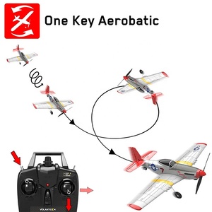 Volantexrc 761-5 P51 <span class=keywords><strong>Mustang</strong></span> 400mm RTR 2,4G eléctrico 4CH Gyro aeroplano acrobático EPP espuma Control remoto RC avión para principiantes - Product Image 4