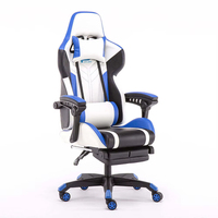 Chaises de jeu ergonomiques en cuir pour ordinateur à dossier haut de luxe de haute qualité personnalisées