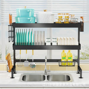 Estante de Almacenamiento para Fregadero Na Jiejie, Cuadrado, Resistente, Escurridor de Platos para Encimera, Diseño Moderno para Uso Doméstico - Product Image 2