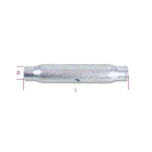 Cuerpos de tensor de tubería BETA-080010527, galvanizados (multipaquete)-ELEMENTOS EAN 8014230784939 PARA CONECTORES DE FIJACIÓN - Product Image 2