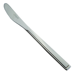 Couteau de table Salvinelli Symbol, manche solide, acier inoxydable, épaisseur 1,8 mm, fournitures de restauration hôtelière, vaisselle en gros - Product Image 1