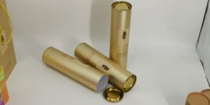 Boîte de papier d'affiche personnalisée Tube rond Emballage de cylindre cadeau en papier Tube de carton de papier d'emballage de vin - Product Image 4