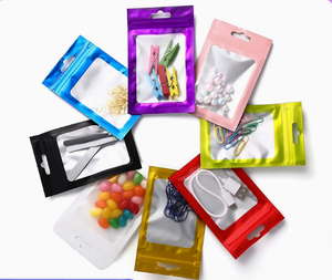 Best Price Macaron-colored Resealable <b>Bags</b> with <b>Transparent</b> Front Colored Jewelry Resealable <b>Bags</b> <b>Makeup</b> Self-sealing <b>Bags</b> - Product Image 3