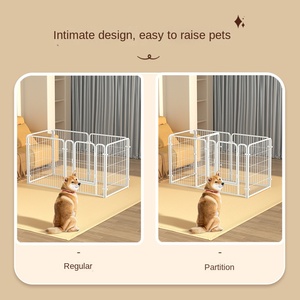 Sınır Ötesi Toptan Köpek Çiti İç Mekan Kaçış Önleyici Evcil Hayvan Kafesi OEM ODM Tedarikçisi Küçük Orta Boy Köpek İzolasyon Eğitim Tuvalet Kulübesi - Product Image 4