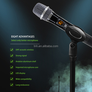 TNH UM- M102 UHF microfono dinamico scheda Audio dal vivo dedicato esterno canto Audio uno a due palmare microfono senza fili - Product Image 2