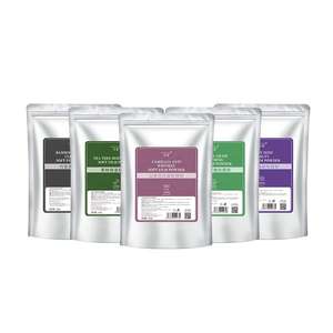 Masque en gelée de théier naturel coréen personnalisé OEM, poudre de masque en gelée, blanchissant, hydratant, masque facial, masque en gelée de charbon de bambou - Product Image 1