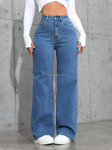 Jeans de <span class=keywords><strong>Mujer</strong></span> de Cintura Alta para Verano, Venta al Por Mayor, Nuevos Jeans Ajustados Elásticos de Mezclilla para <span class=keywords><strong>Mujer</strong></span>, Talla Grande, 2026 - Product Image 6