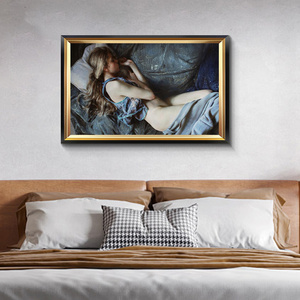 Peintures nues, fille nue, <span class=keywords><strong>peinture</strong></span> sur toile, art mural pour la maison, couple, pop art, style relaxant pour la <span class=keywords><strong>chambre</strong></span> - Product Image 5