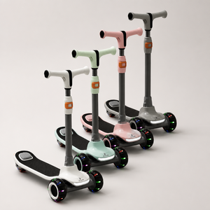 Scooter jouet pour enfants de 1 à 12 ans Les enfants peuvent plier la voiture à glissière pour bébé à pédale du grand garçon - Product Image 6