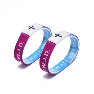 สายรัดข้อมือ NFC กันน้ำ GSC พร้อมโลโก้สั่งทำ สายรัดข้อมือ RFID แบบยืดหยุ่น แตะเพื่อเข้าชมเว็บลิงก์ - Product Image 1