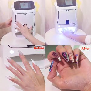 Nail Tech Design Press on <b>Electric</b> <b>Supplies</b> Salon Set Tools Equipment Art 3d Naile Printer Printing Painting Nail Making Machine - Product Image 4