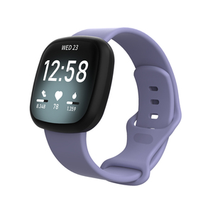 Correa de reloj inteligente de goma, correa de repuesto flexible para Fitbit <span class=keywords><strong>Versa3</strong></span> - Product Image 3