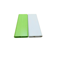 Tuyau plat en PVC pour système d'air conditionné extérieur, tuyau d'aération dédié