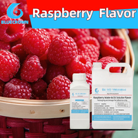 Saborizante de Frambuesa de Grado Alimenticio BLUEBROWN, Soluble en Agua y Aceite, para Bebidas, Helados y Repostería, Concentrado