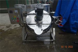 200หม้อทำอาหารไฟฟ้าขนาด300ลิตร, หม้อต้มน้ำตาลสองชั้นสำหรับทำเบเกอรี่ปั๊มไวน์แบริ่ง - Product Image 4