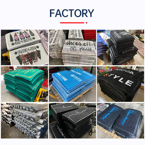 แผ่นปูทางเข้าประตูบ้านสำหรับสุนัขแมว,เสื่อกันนํ้าทรงกลมพรมขดลวด Pvc - Product Image 5