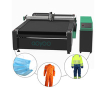 Machine de découpe de tissu CNC à commande informatique pour tissu textile vêtement cuir