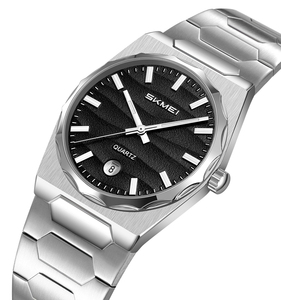 Reloj de Metal SKMEI 9382, Regalo para Hombre, Caja Personalizada, Reloj de Cuarzo Masculino de Lujo, Resistente al Agua 3ATM - Product Image 2