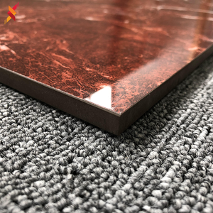 Chinois Carrelage Toàn Thân Sáng Màu Đỏ Sứ Tráng Men Gạch Lát Sàn Gốm 60x60 - Product Image 2