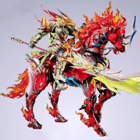 Modèle de robot en plastique modulaire Guan Yu Nezha Asura Aobing L Bu, blocs de construction, figurine d'action Mecha, boîte mystère