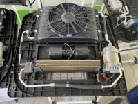 Climatiseur de cabine de camion haute qualité à froid forcé 12V, installation tout-en-un sur toit