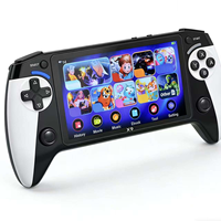 Console de jeu portable rétro X9, écran de 5,5 pouces, prend en charge la vidéo, la musique et les livres électroniques, lecteur de jeux vidéo portable classique, cadeau idéal pour les enfants