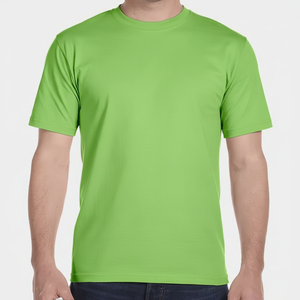 Pas cher Prix Vêtements pour Hommes T-shirts Respirant Séchage Rapide Coton Polyester T-shirts pour Hommes Bas quantité minimale de commande T-shirts pour Hommes Motif Solide - Product Image 1