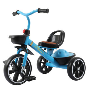 2023 triciclo infantil de 3 ruedas para niños en rupias Simple Mini Triciclo de bicicleta pequeño para niños para bebé niña Niño con bonita cesta trasera - Product Image 2