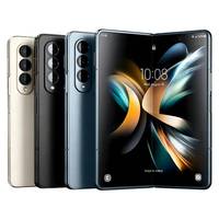 Smartphone Android FOLD 4 Unlocked Dual SIM Versi Global dengan Daya Tahan Baterai Lama untuk Grosir