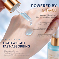 Sérum Visage Raffermissant et Anti-âge GHK-Cu OEM/ODM : Booste le Collagène, Hydratation Profonde, Repulpe la Peau, Soin au Peptide de Cuivre