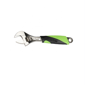 Clé à molette réglable multifonction 6'' 8'' en nickel perlé, grande clé à fourche à poignée en caoutchouc pour l'entretien des véhicules - Product Image 4