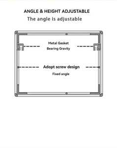 Lightstar lxa1 A1/A2/A3/A4 siêu mỏng 0.9cm LED quảng cáo hộp đèn mỏng hình chữ nhật màu đen <span class=keywords><strong>Snap</strong></span> khung cho trong nhà hiển thị - Product Image 5