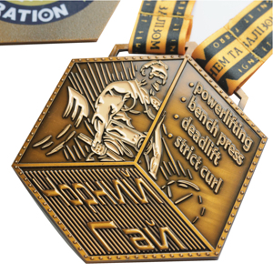 Sản xuất 3D tùy chỉnh kim loại đấu vật xe đạp đi xe đạp bơi Triathlon Marathon thể thao Huy Chương - Product Image 4