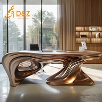Sculpture en bronze de bureau moderne de luxe sur mesure D&Z Art Group pour le bureau du patron, la salle d'exposition, le mobilier de maison