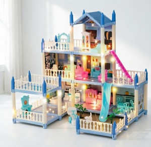 Château de Princesse Lumineux en Plastique Enchanté : La Chambre de Rêve DIY Ultime, Cadeau Idéal pour Filles - Product Image 6
