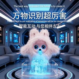 Muñeca Inteligente Interactiva con IA, Chatbot de Voz, Compañero Emocional, Sensores, Cámara/Táctil, Educativo, Divertido, Sistema Operativo Linux, Material Plástico, Robot - Product Image 4