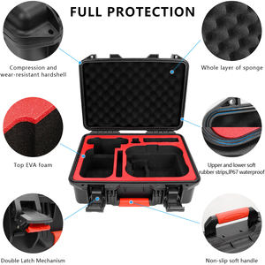 Amazear – Étui de protection tout-en-un en plastique pour <span class=keywords><strong>Avata</strong></span> 2/FPV, mousse personnalisée, indice de protection IP67, pour lunettes de drone et accessoires <span class=keywords><strong>RC</strong></span> - Product Image 4