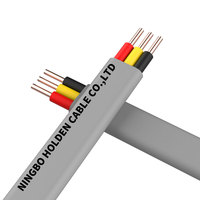 Câble électrique en cuivre 2, 3 ou 4 conducteurs, 1,5 mm, 2,5 mm, 4 mm, 6 mm, jumelé et avec terre