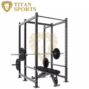 Pesante Gym Equipment Alimentazione Gabbia Squat Cremagliera
