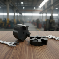 Accouplement flexible à glissière en acier OEM pour équipement industriel anti-vibrations de haute qualité