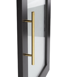 Rắn rỗng thép không gỉ chải vàng cửa xử lý kéo dài và knobs cho đồ nội thất tủ tủ quần áo Tủ Ngăn Kéo - Product Image 4