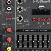 Console de mixage DJ Karaoké Studio Scène YAMAH MG12 12 canaux avec carte son USB, alimentation fantôme 48V, égaliseur 7 bandes, XLR et jack 6,35 mm