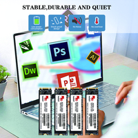 Grosir kualitas tinggi M.2 Sata Ssd M2 NGFF 1tb Ngff Ssd M.2 Sata 2280 128GB 256GB 512GB