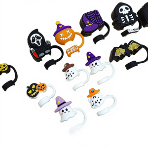 Tapa para Pajitas con Temática <span class=keywords><strong>de</strong></span> Halloween, 10 mm, a Prueba <span class=keywords><strong>de</strong></span> Polvo, para Material Escolar y <span class=keywords><strong>de</strong></span> Oficina, Accesorio Decorativo para Festivales - Product Image 2