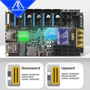 Mellow FLY C5 V1.0 DIY accesorios de impresora 3D de alta velocidad H618 MCU H723 550Mhz SOC placa base Compatible E3 V3.0 <span class=keywords><strong>Ender3</strong></span> <span class=keywords><strong>V2</strong></span> CR10 - Product Image 5